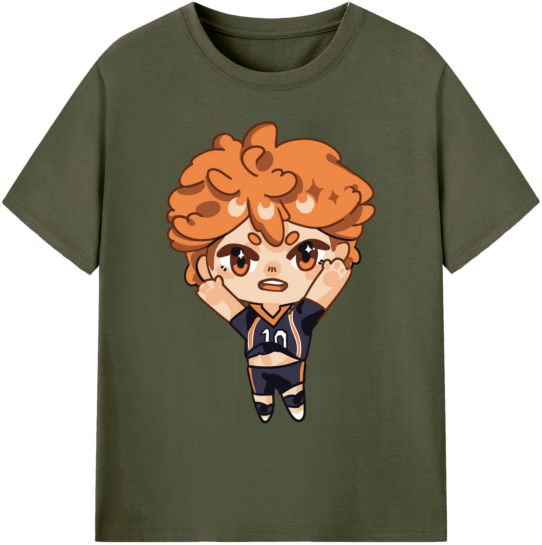（画像用） ハイキュー!! Haikyu!! 綿100％ メンズ半袖Tシャツ｜肌触りやわらか＆通気性